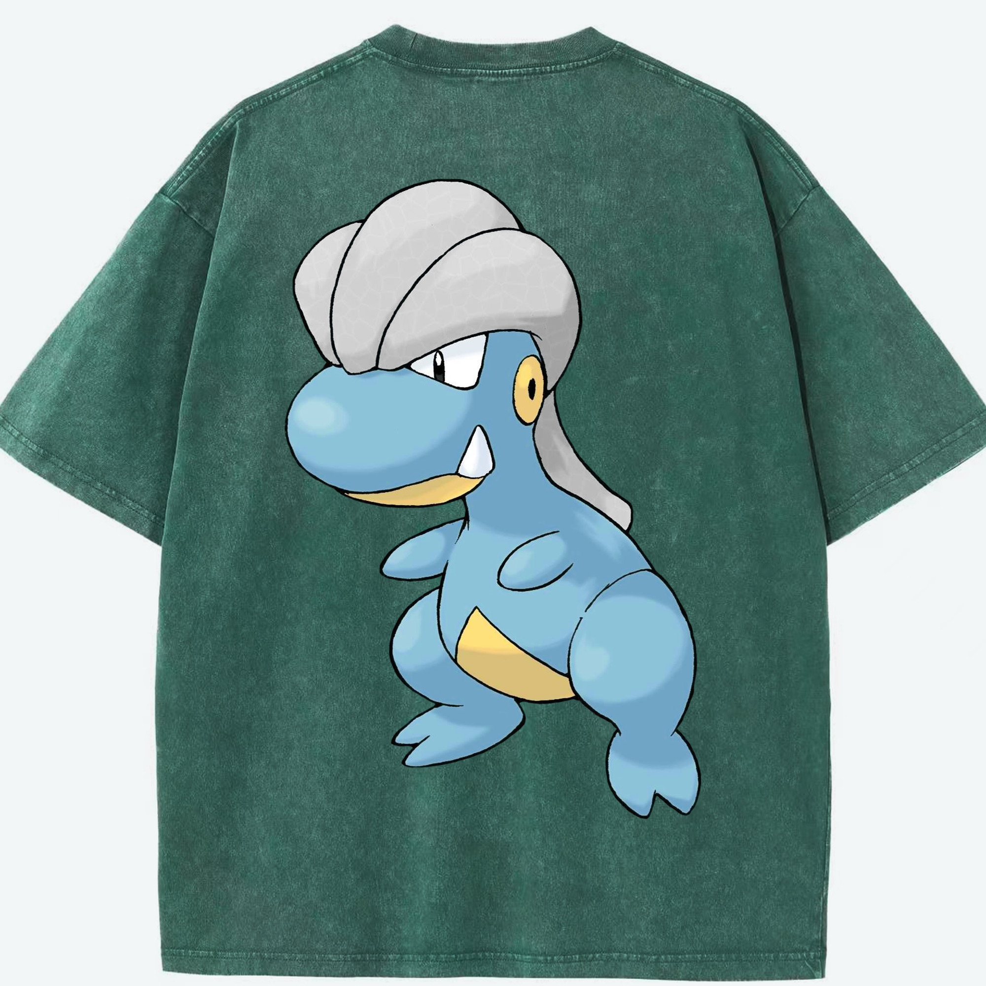 （画像用） ポケットモンスター Pokémon 綿100% ヴィンテージ風 半袖Tシャツ（背面プリント）